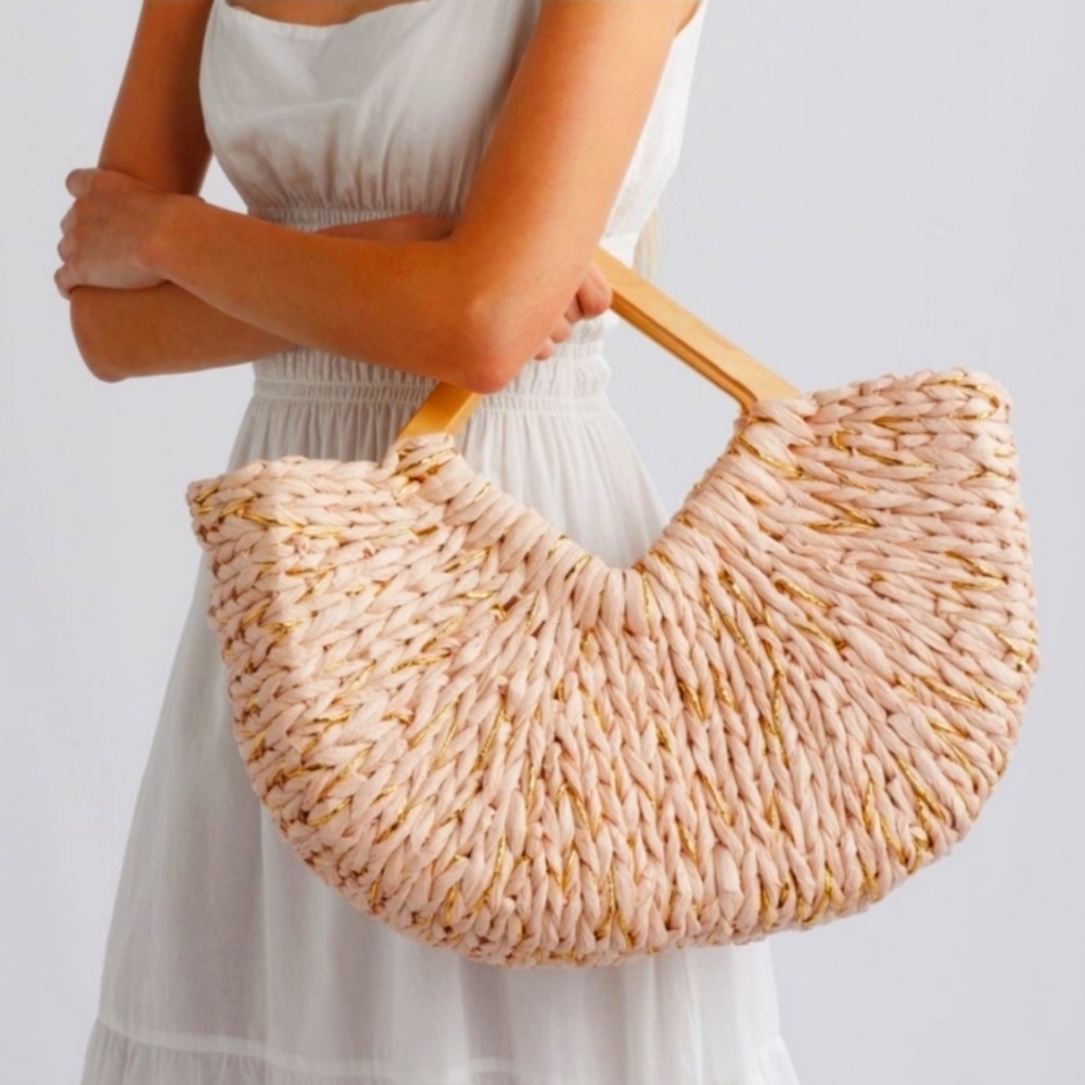 Urban Expressions Straw Tote Bag